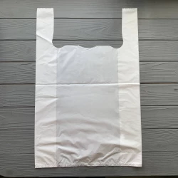 Пакект майка 37х58 Білий (100шт/уп) ПМБ01