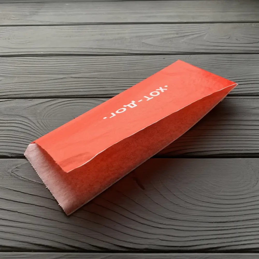 Упаковка для хот-догів 230х90 мм 40гр/м2 (середня жиростійкість) 99Ф