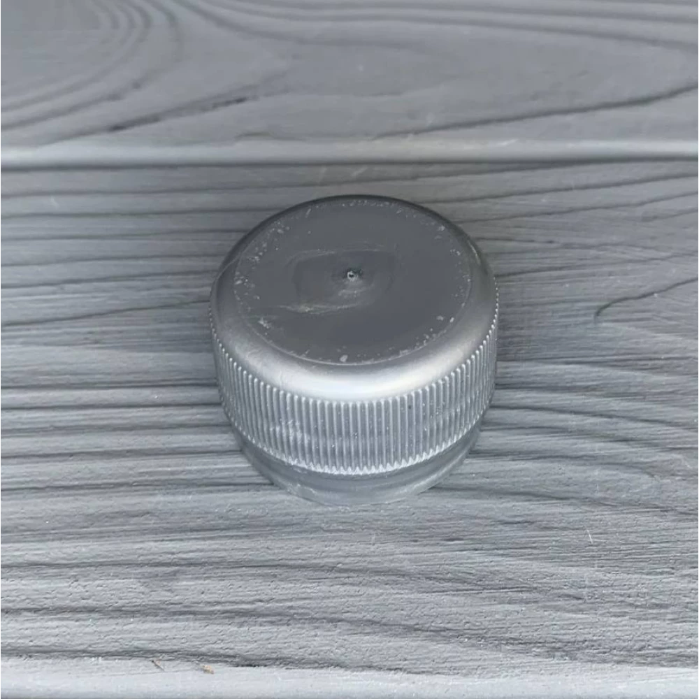 Кришка ПЕТ срібна (28мм)