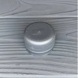 Кришка ПЕТ срібна (28мм)