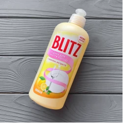 Рідина для миття посуду “Blitz“ Лимон 0,5 л ПЕ пляшка