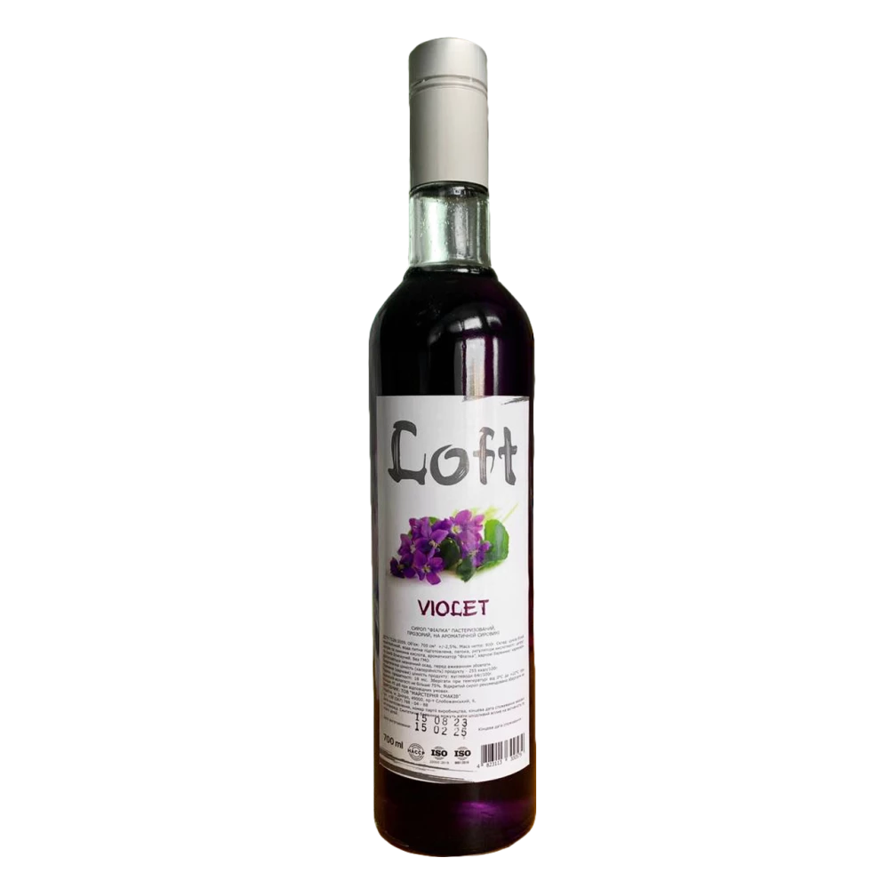 Сироп Фіалка 0,7л Loft