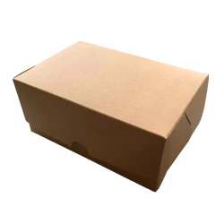 Коробка картона 180х120х80 мм коричнева KPM200