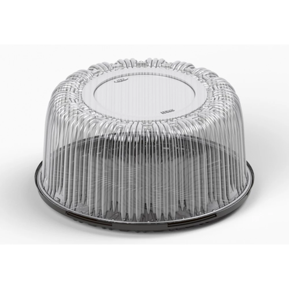 Контейнер з кришкою пластиковий для торту IT-305(310) (75шт/ящ)