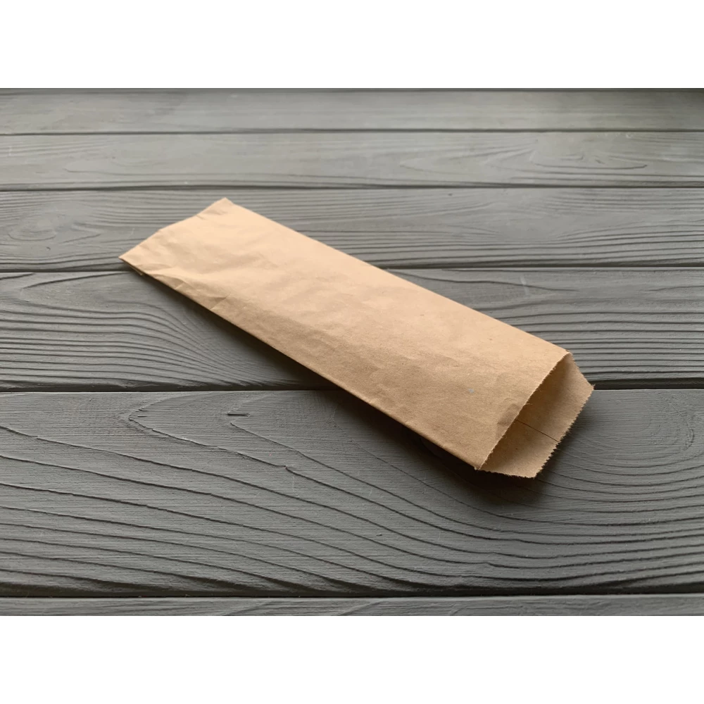 Пакет саше бурый 230х70х0 28Ф (2000шт) эконом