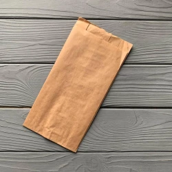 Пакет саше коричневый 230х110х40 мм 50гр/м2 (максимальная жиростойкость) 227Ф