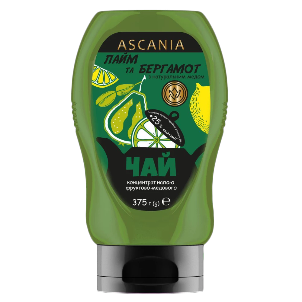 Чай-пляшка Лайм-бергамот 300 мл (400гр)