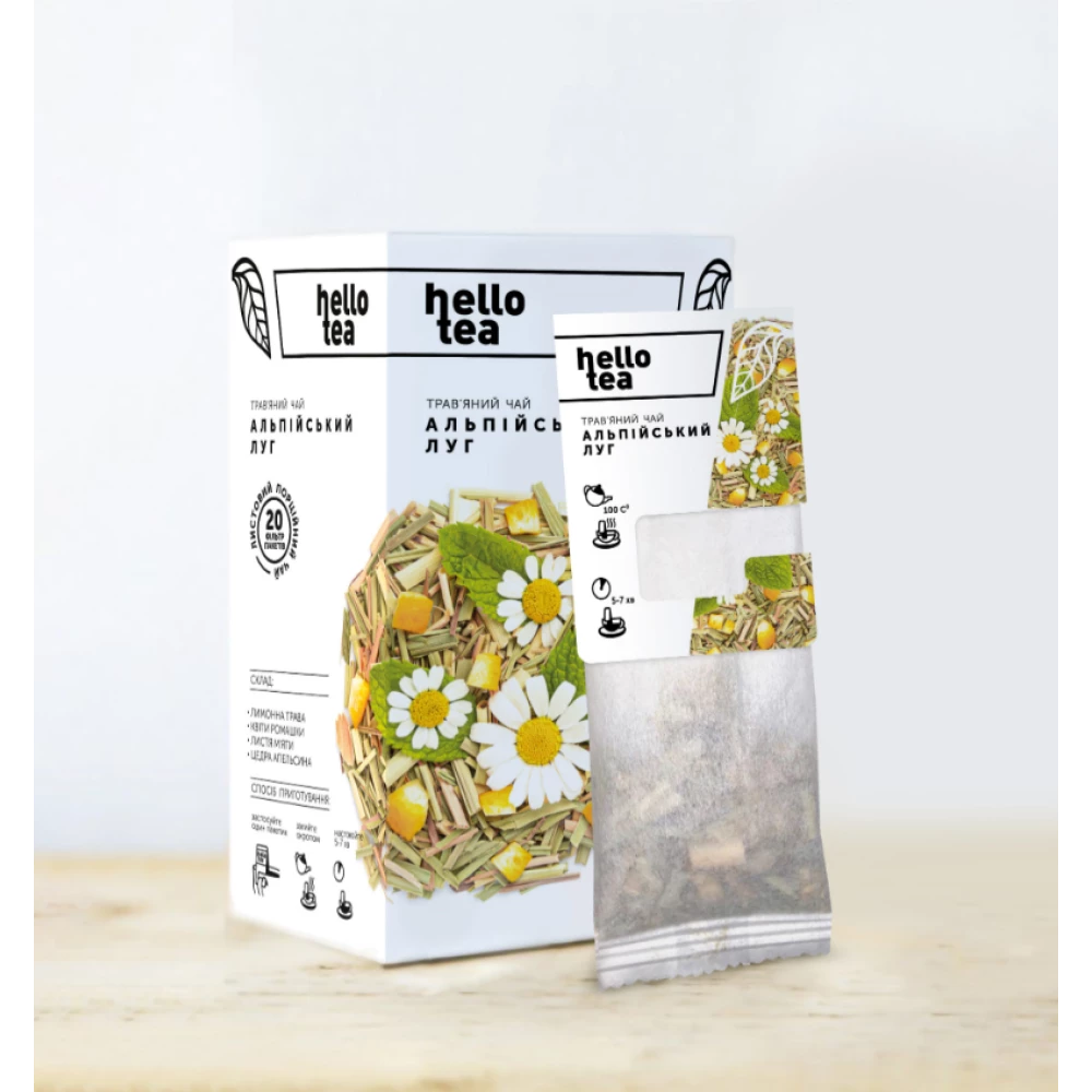 Чай Hello Tea “Альпийский луг“ (уп/20пак)