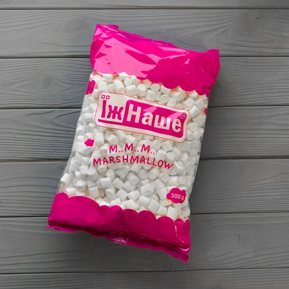 Маршмеллоу цветной 500 гр “Їж наше“