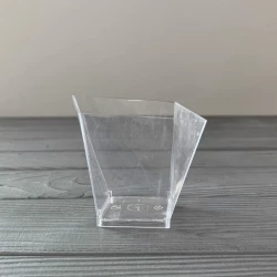 Десертниця склоподібна прозора “Трапеційна“ 130мл (240шт/ящ|20шт/уп) ГП582