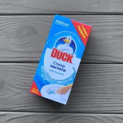 Стікер чистоти для унітаза 3+1 шт DUCK