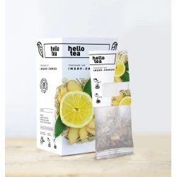Чай Hello Tea “Імбір-Лимон“ (уп/20пак)