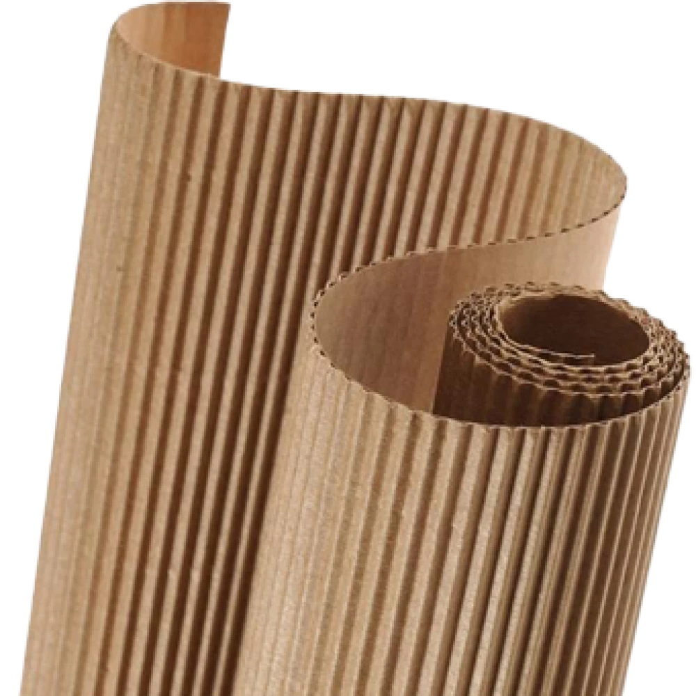 Гофрокартон двошаровий в рулоні 100см/50м