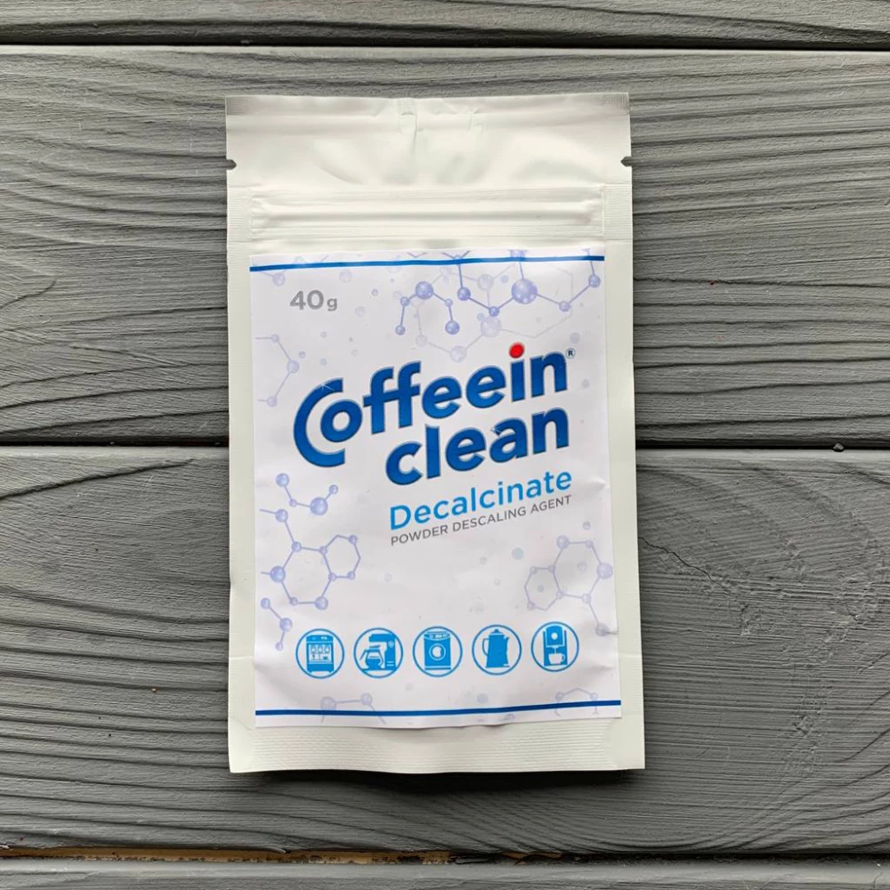 Порошок “Coffeein clean“ для зняття кальцію 40г (Синій)
