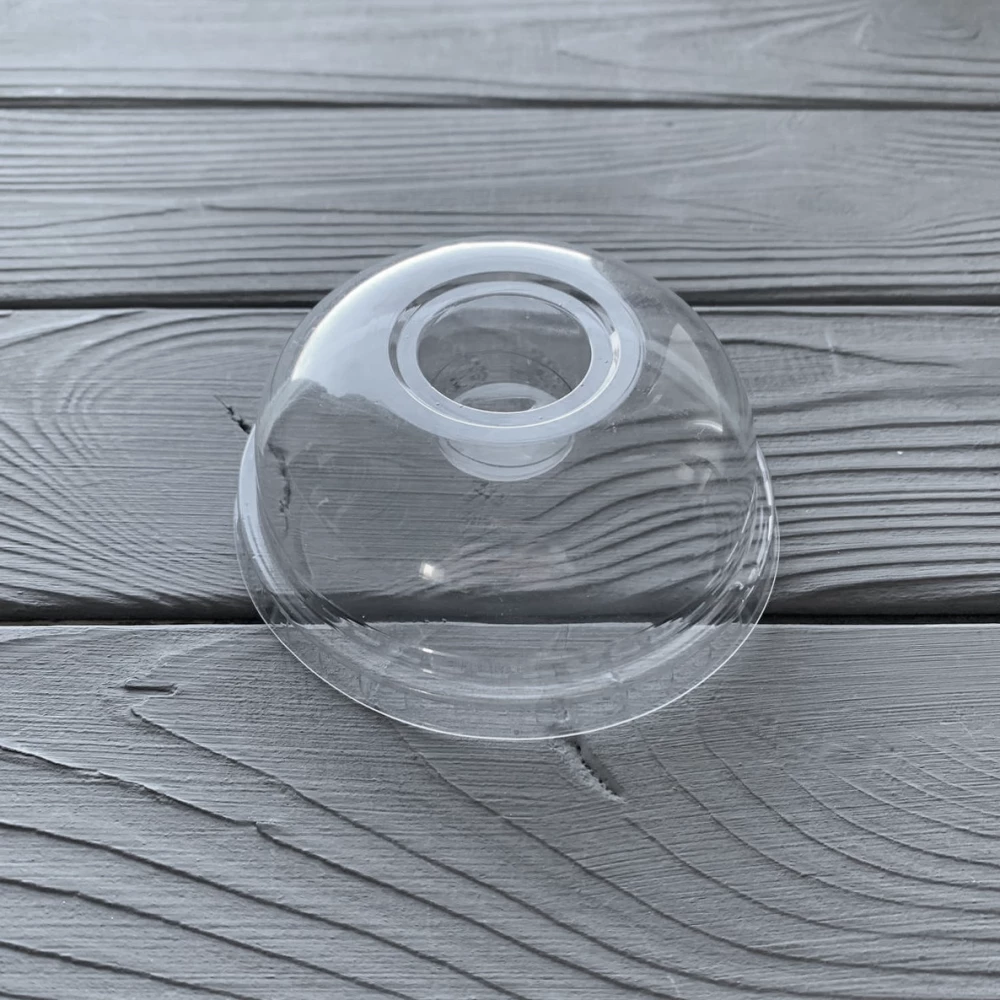 КТ6 Кришка Ø95 купольна з клапаном PET (50шт/уп|1000шт/ящ)