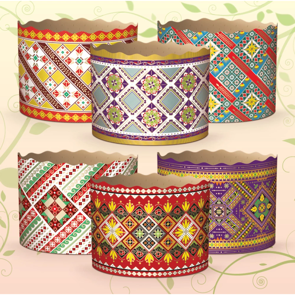 Форма для кулича Крафт “Традиционная“ Ø155 мм, высота 115 мм ФП56