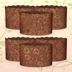 Форма для паски Крафт “Італійська“ Ø130 мм, висота 85 мм ФП51