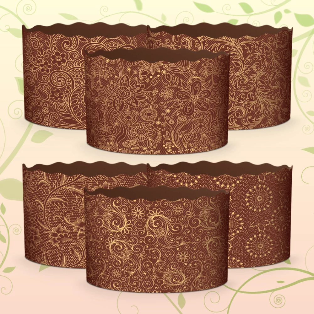 Форма для паски Крафт “Італійська“ Ø70 мм, висота 65 мм ФП43