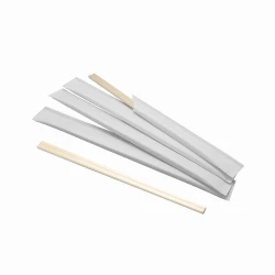 Палочки бамбук 20 см. бумажной индивидуальной упаковке