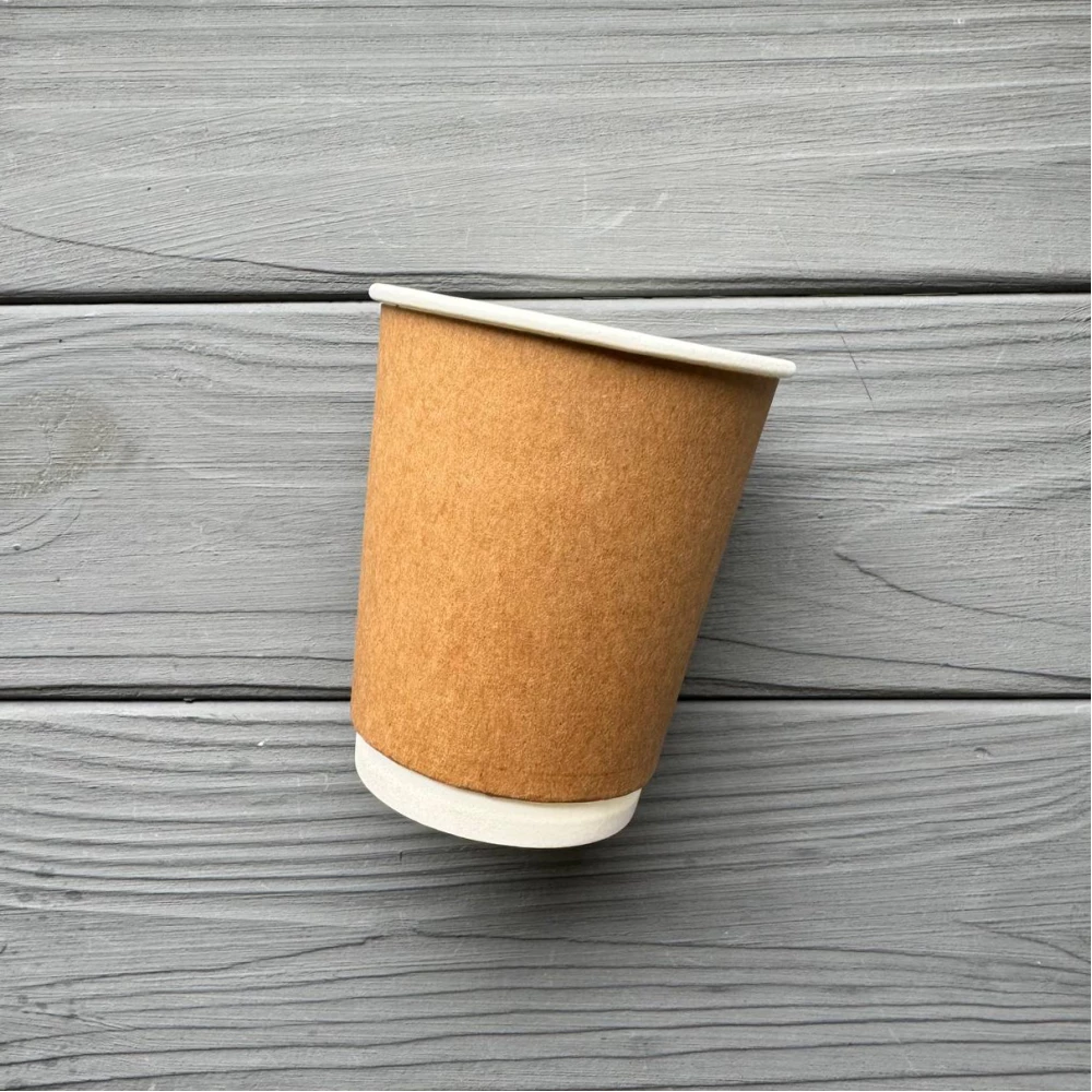 Стакан двошаровий Крафт 175мл 72мм (35шт/уп|40уп/ящ) UMDK175