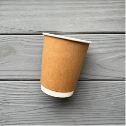 Стакан двошаровий Крафт 175мл 72мм (35шт/уп|40уп/ящ) UMDK175