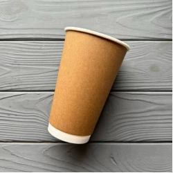 Стакан двошаровий Крафт 450мл 90мм (20шт/уп|24уп/ящ) UMDK450