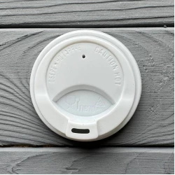 Кришка для стакана  “FIB“ Біла 70мм (50шт/уп|40уп/ящ) FIB70W