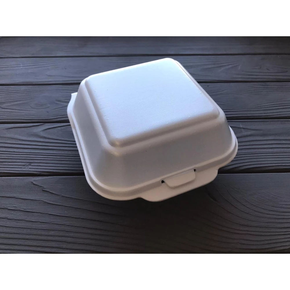 Ланч-бокс HB-6 білий (500шт) 150x150x70 мм