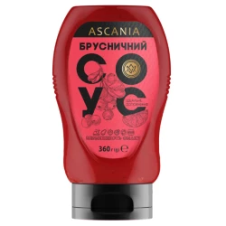Соус-пляшка Брусничний 300 мл (360гр) (10шт/ящ)