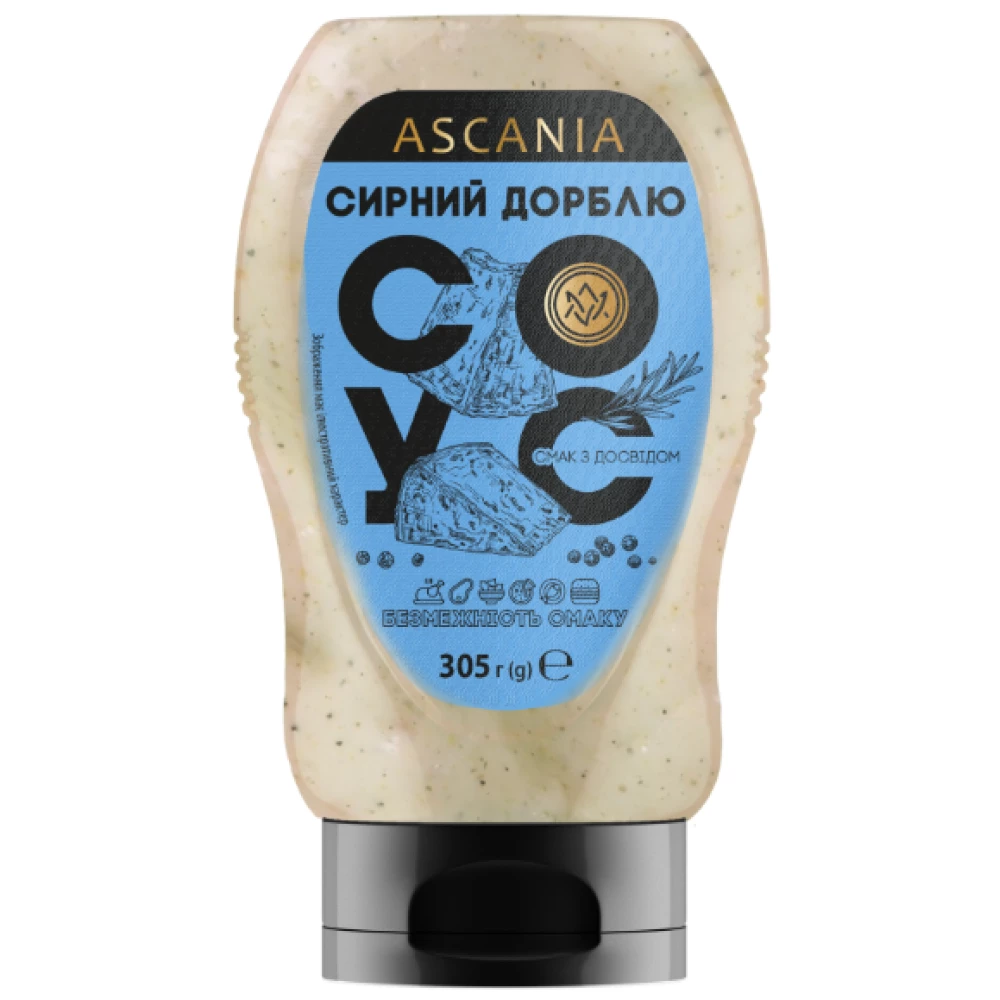 Соус-пляшка Сирний Дорблю 300 мл (305гр) (10шт/ящ)