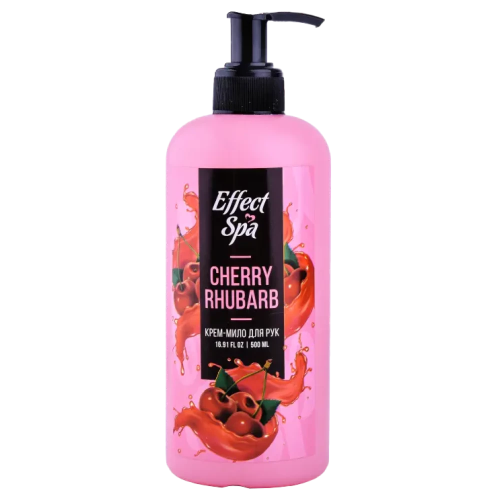 Ніжне Крем-Мило 0,5л Effect Spa СHERRY RHUBARB