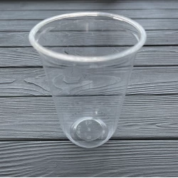 Стакан купольний BUBBLE TEA 550мл Ø95 прозорий PET (50шт/уп|1000шт/ящ) BBT550