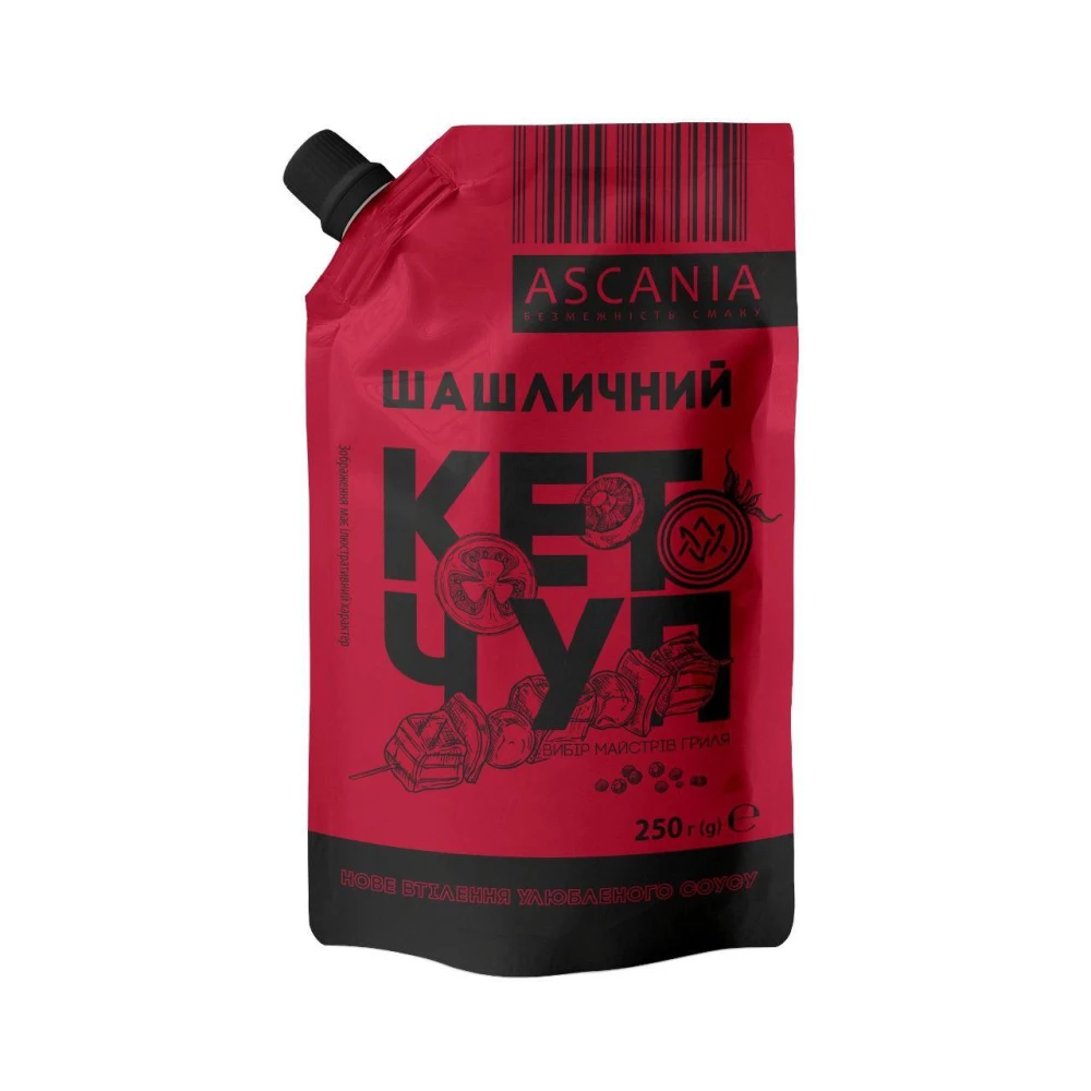 Кетчуп МІНІ дой-пак “Шашличний“ 250г