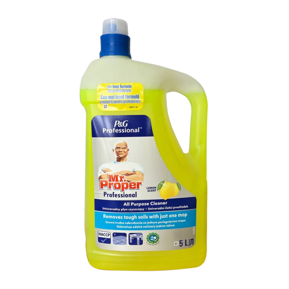 Миючий засіб універсальний  “MR PROPPER“ для підлоги  (Лимон) 5л