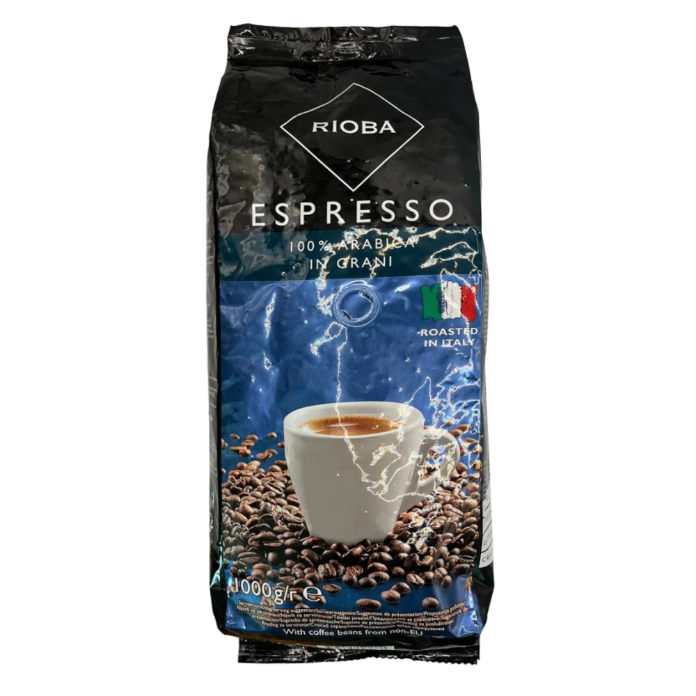 Кава у зернах “Rioba“ 100% Arabica 1кг