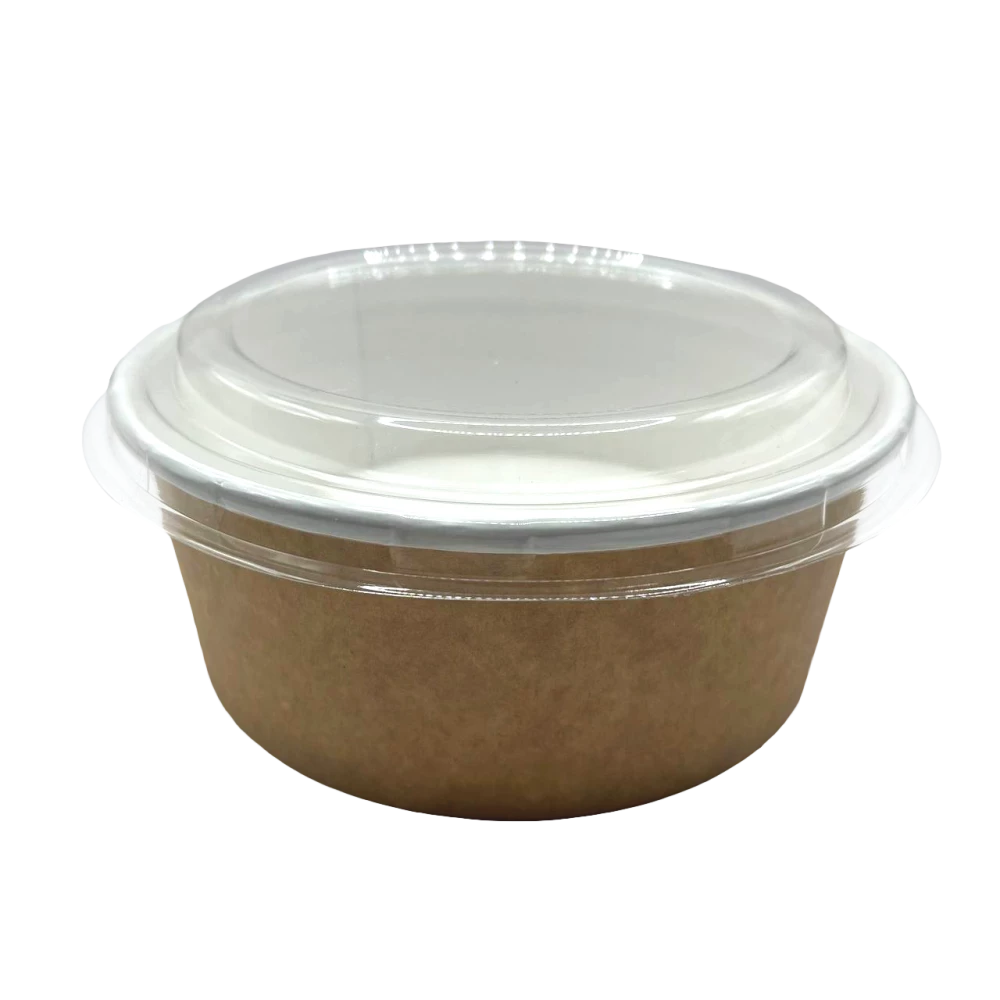 Салатник ЕКОБІЛИЙ/КРАФТ UM 750мл (50шт/уп) D-150мм UMSWK750