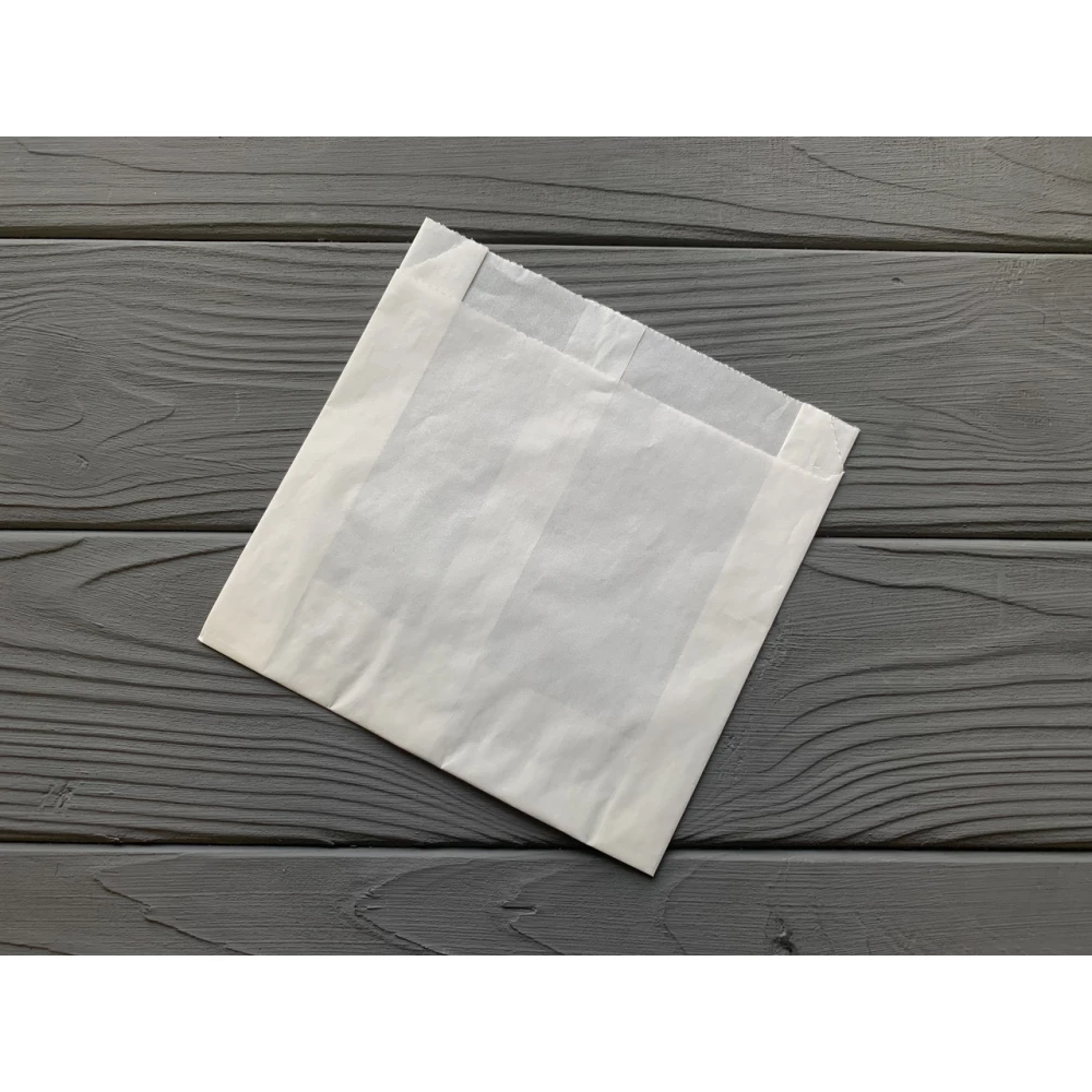 Пакет саше білий 210х200 (середня жиростійкість) 234Ф