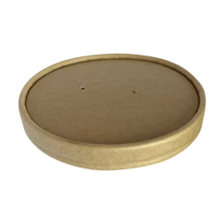 Кришка крафт до супника 580мл D-115мм (25шт/уп|500шт/ящ) HD115KRK