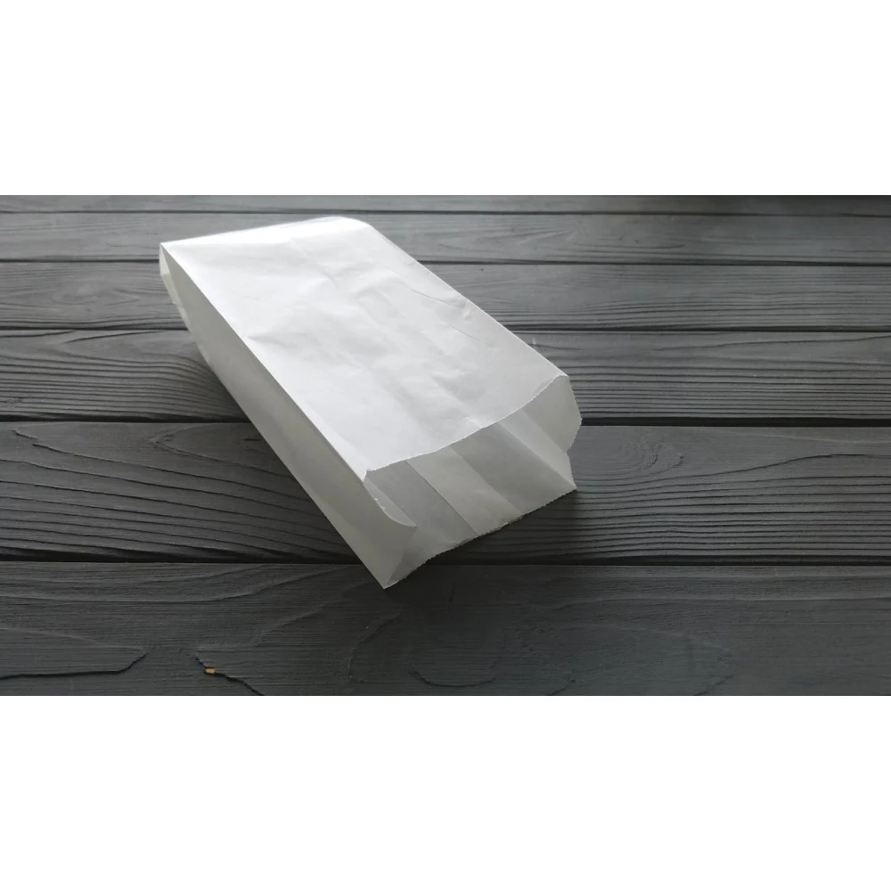 Білий пакет саше 220х90х50 84Ф