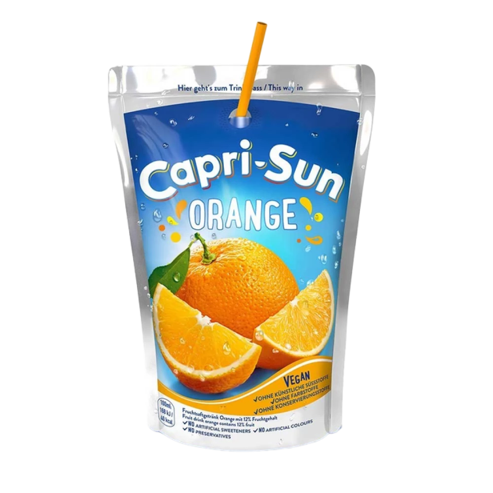 Сік Capri-Sun Orange 200мл (10шт/ящ)