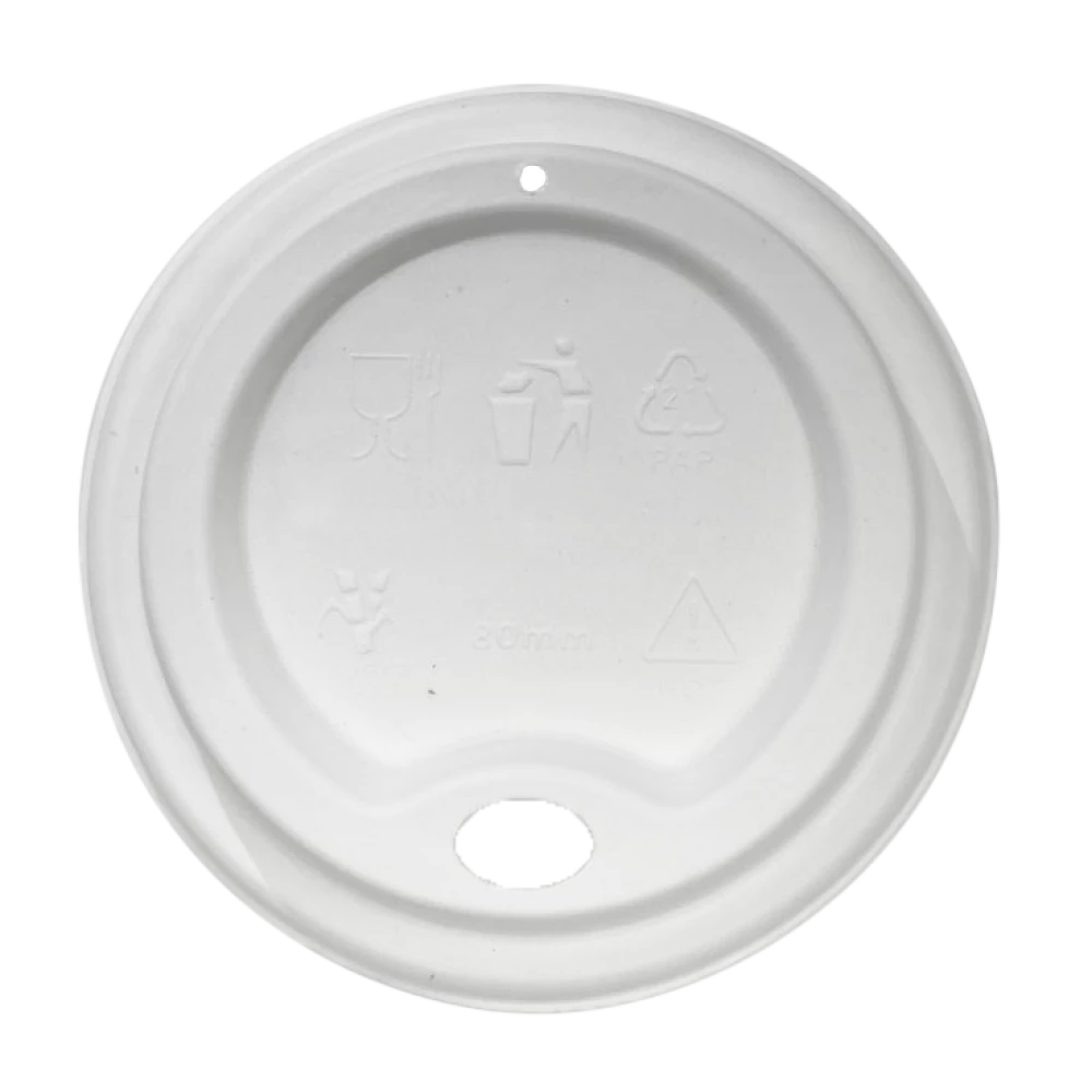 Кришка для стакана EKO паперова 90мм (50шт/уп|20уп/ящ) EKO90P