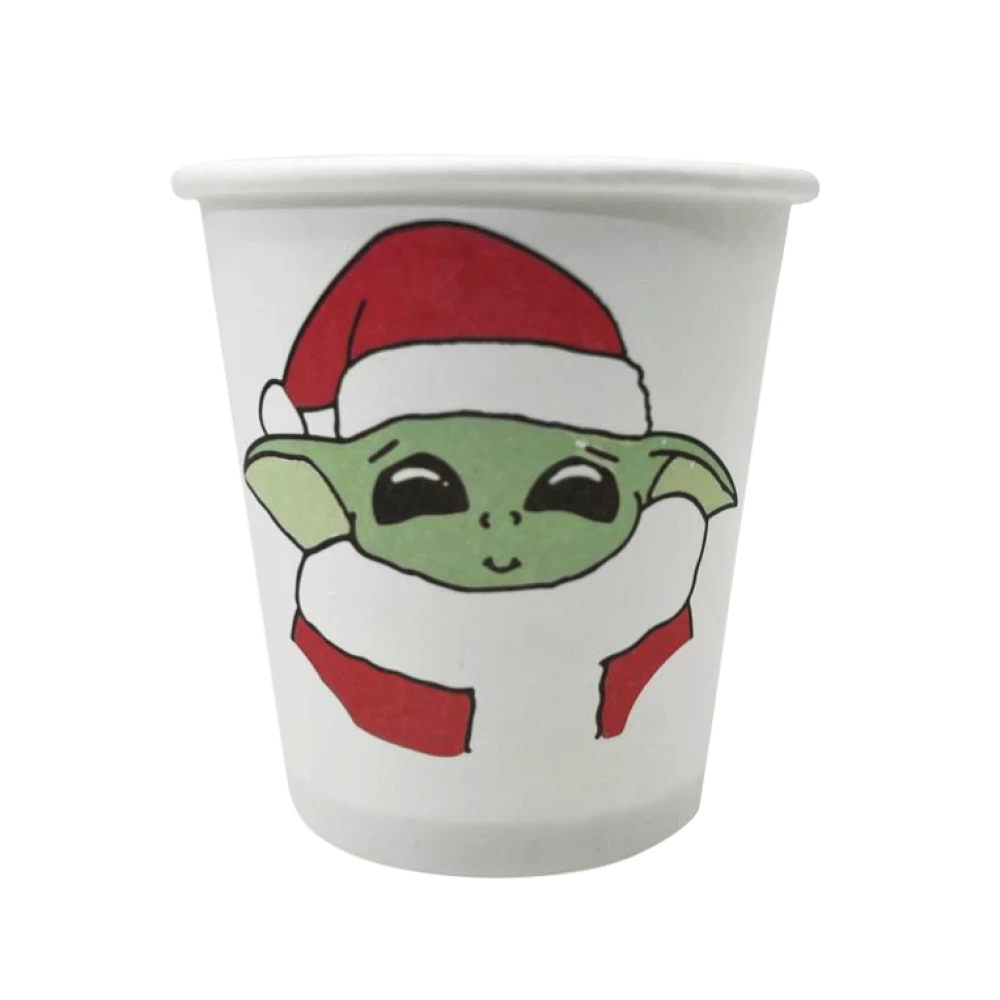 FC110WW Стакан одношаровий Біла зима 110 мл FC