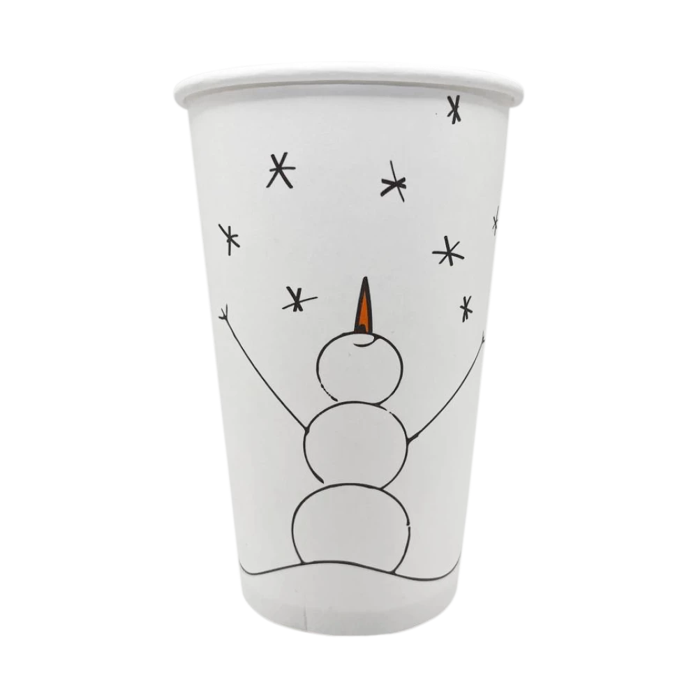 FC500WW Стакан одношаровий Біла зима 500 мл FC