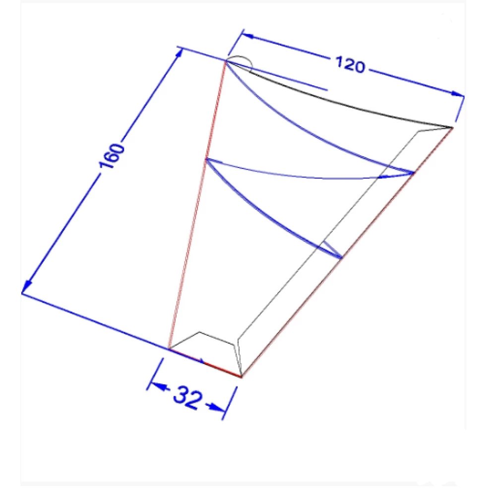 Картонна упаковка для млинців “Міні“ світла