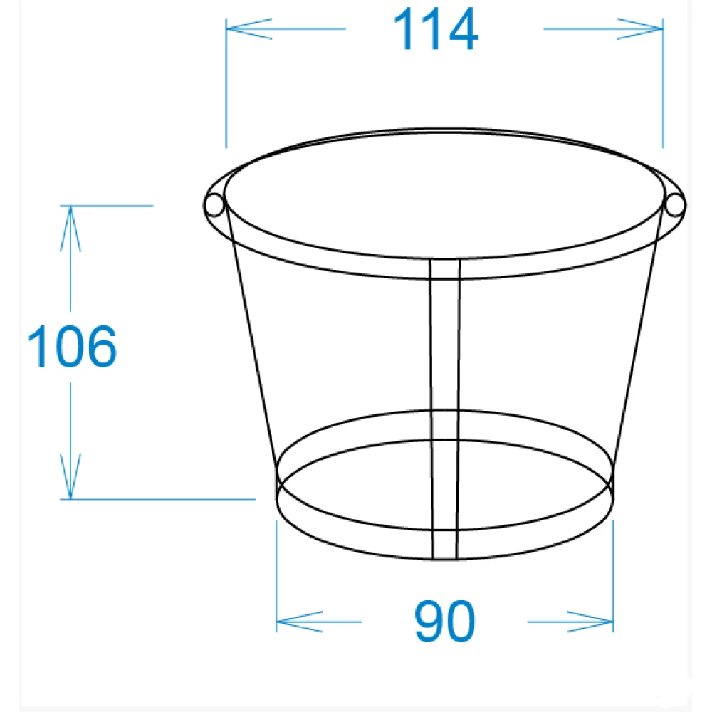 Картонний стакан 0,7 Л світлий