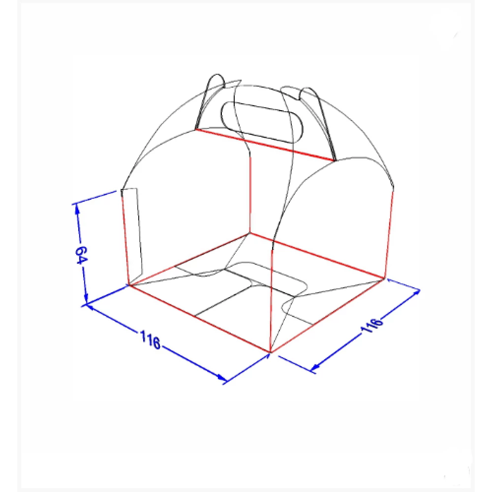 Подарочная бонбоньерка “Мини“, крафт