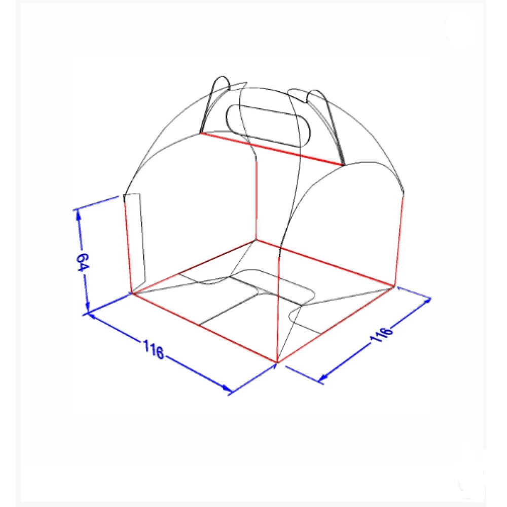 Подарочная бонбоньерка “Мини“ серебро