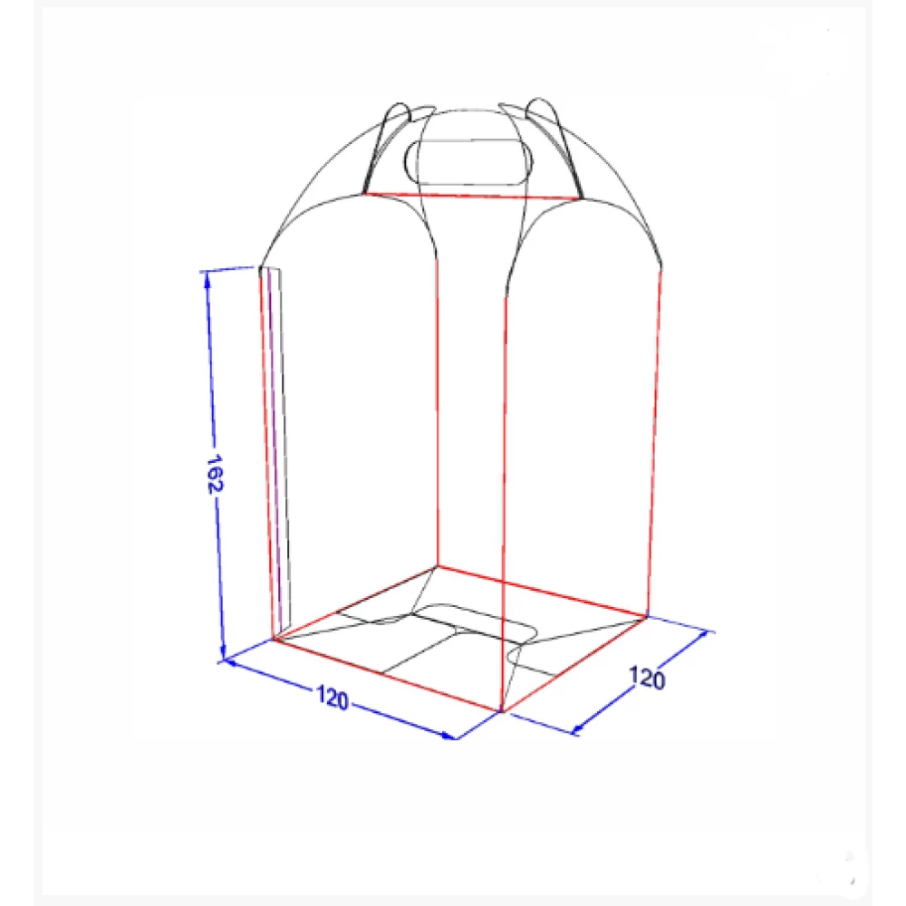 Подарочная бонбоньерка “Миди“ серебро