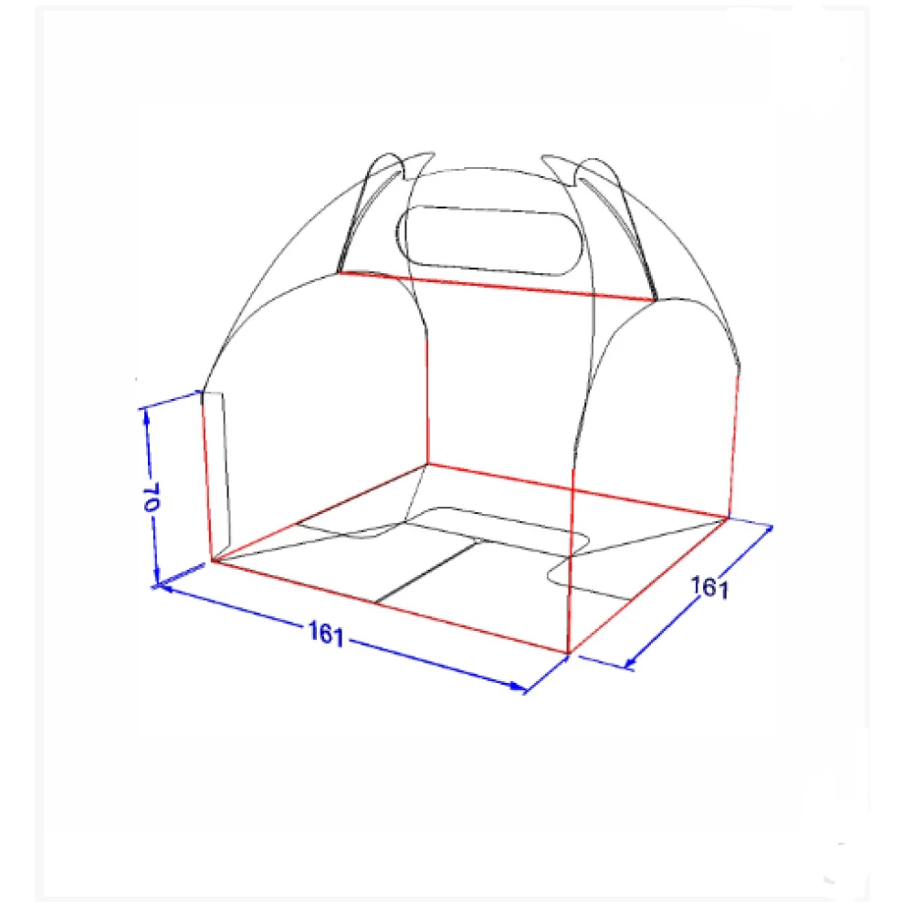 Подарочная бонбоньерка “Макси“ серебро