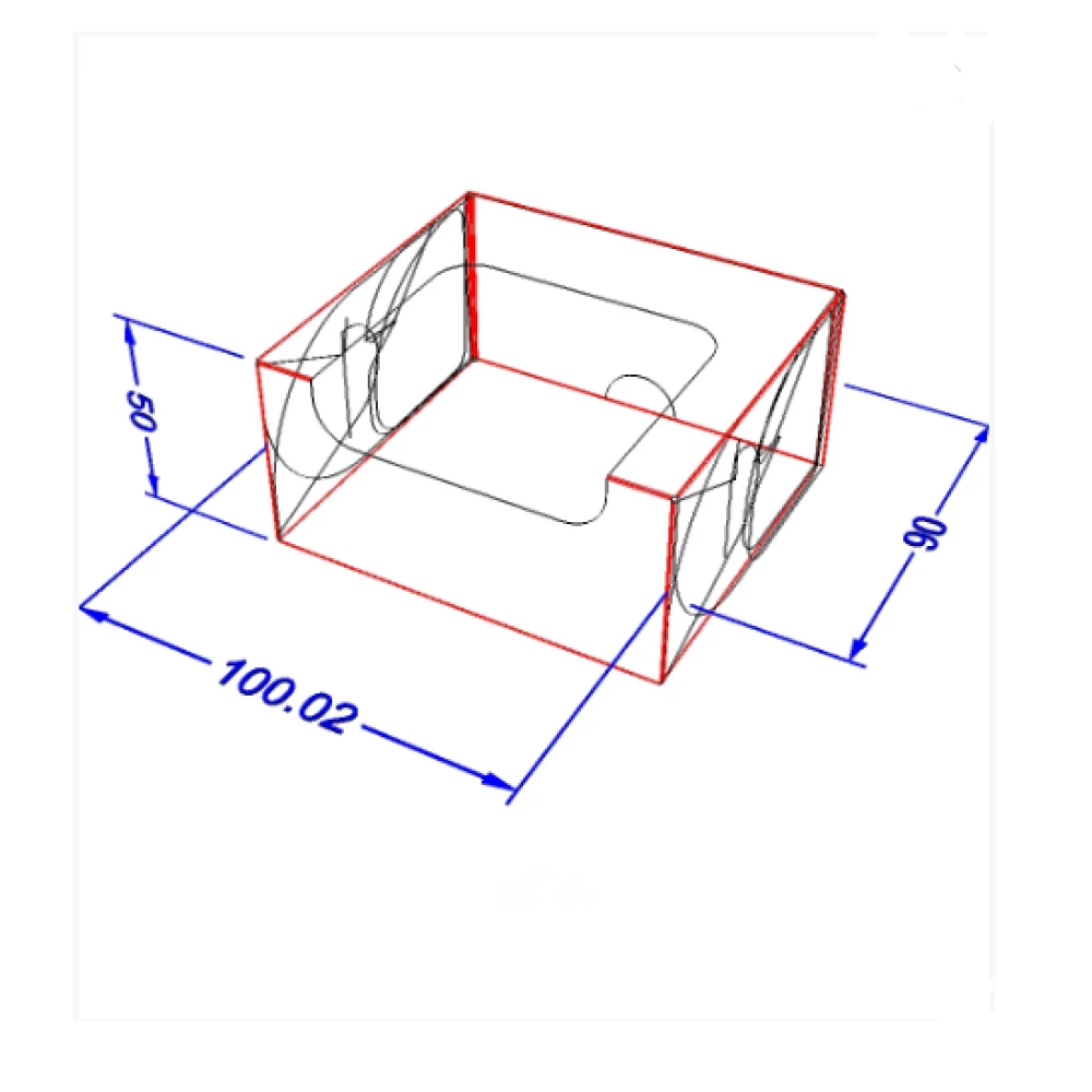 Картонна коробка для солодощів “Міні“, світла